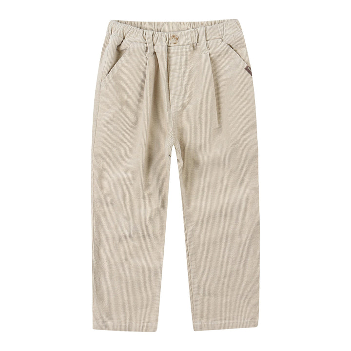 Connor Baggy Corduroy Pants-Pants - Kids-ToTo Heros-Light Grey-XXS-ToTo Heros l Premium Children&#x27;s Clothing
