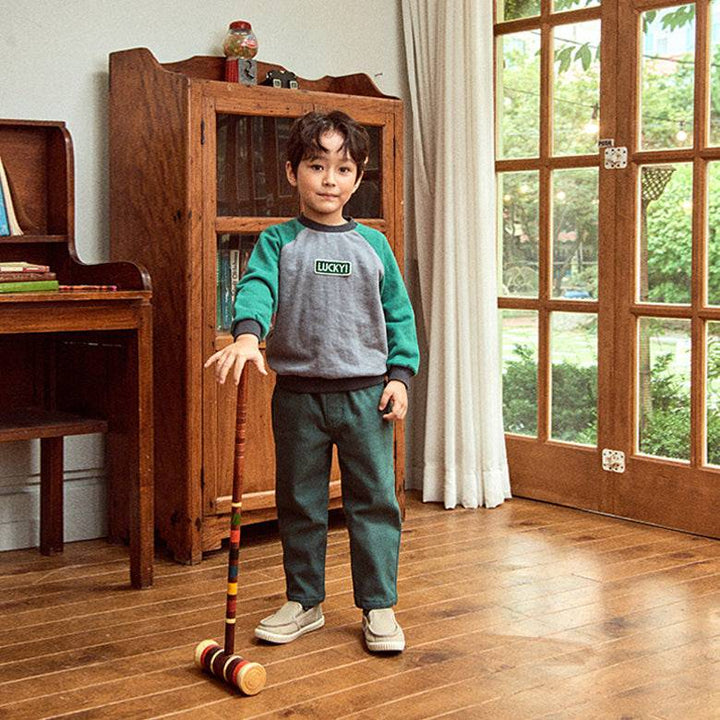 Daily Fleeced Slim Baggy Pants-Pants - Kids-ToTo Heros-ToTo Heros l Premium Children&#x27;s Clothing