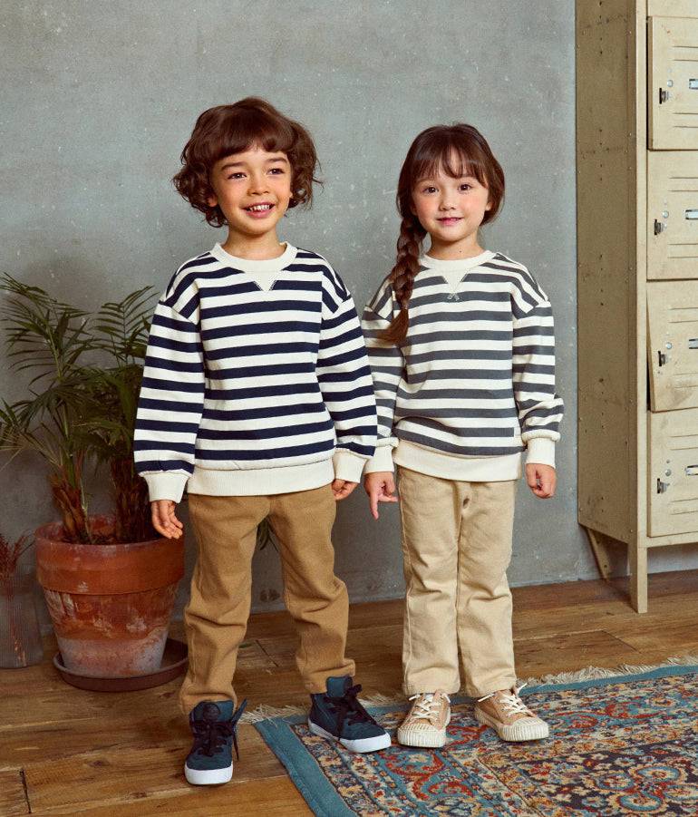 Dennis Fleeced Chino Pants-Pants - Kids-ToTo Heros-ToTo Heros l Premium Children&#x27;s Clothing