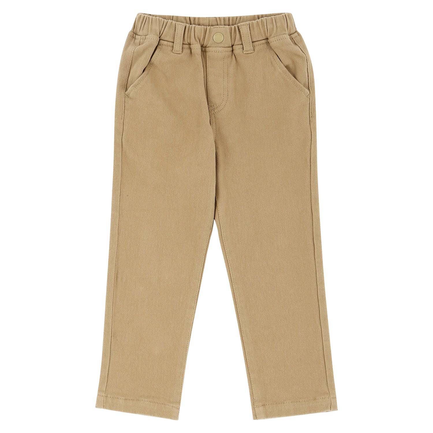 Dennis Fleeced Chino Pants-Pants - Kids-ToTo Heros-ToTo Heros l Premium Children&#x27;s Clothing