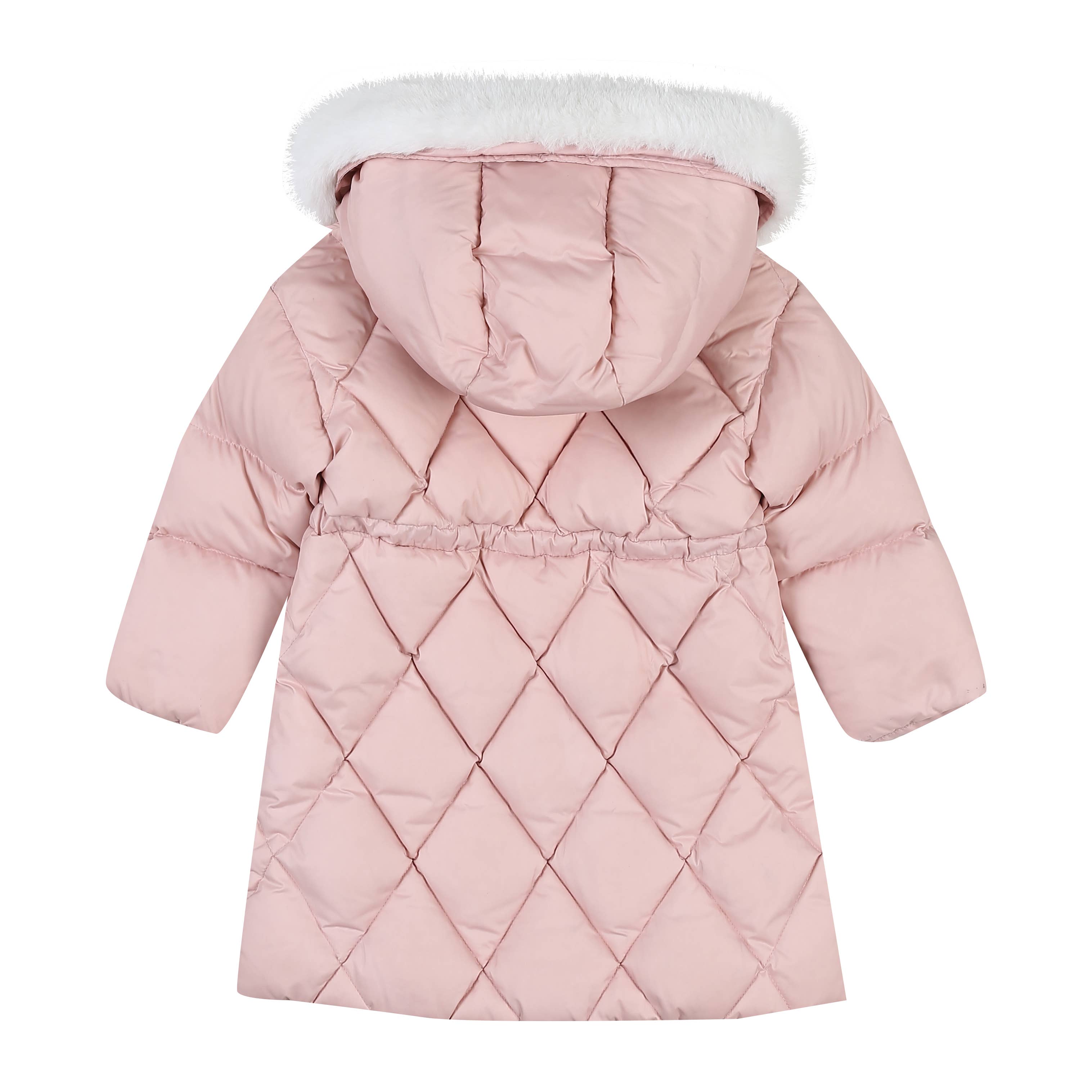 Diamond Full Length Down Puffer Jacket-Puffer Jacket - Kids-ToTo Heros-ToTo Heros l Premium Children's Clothing