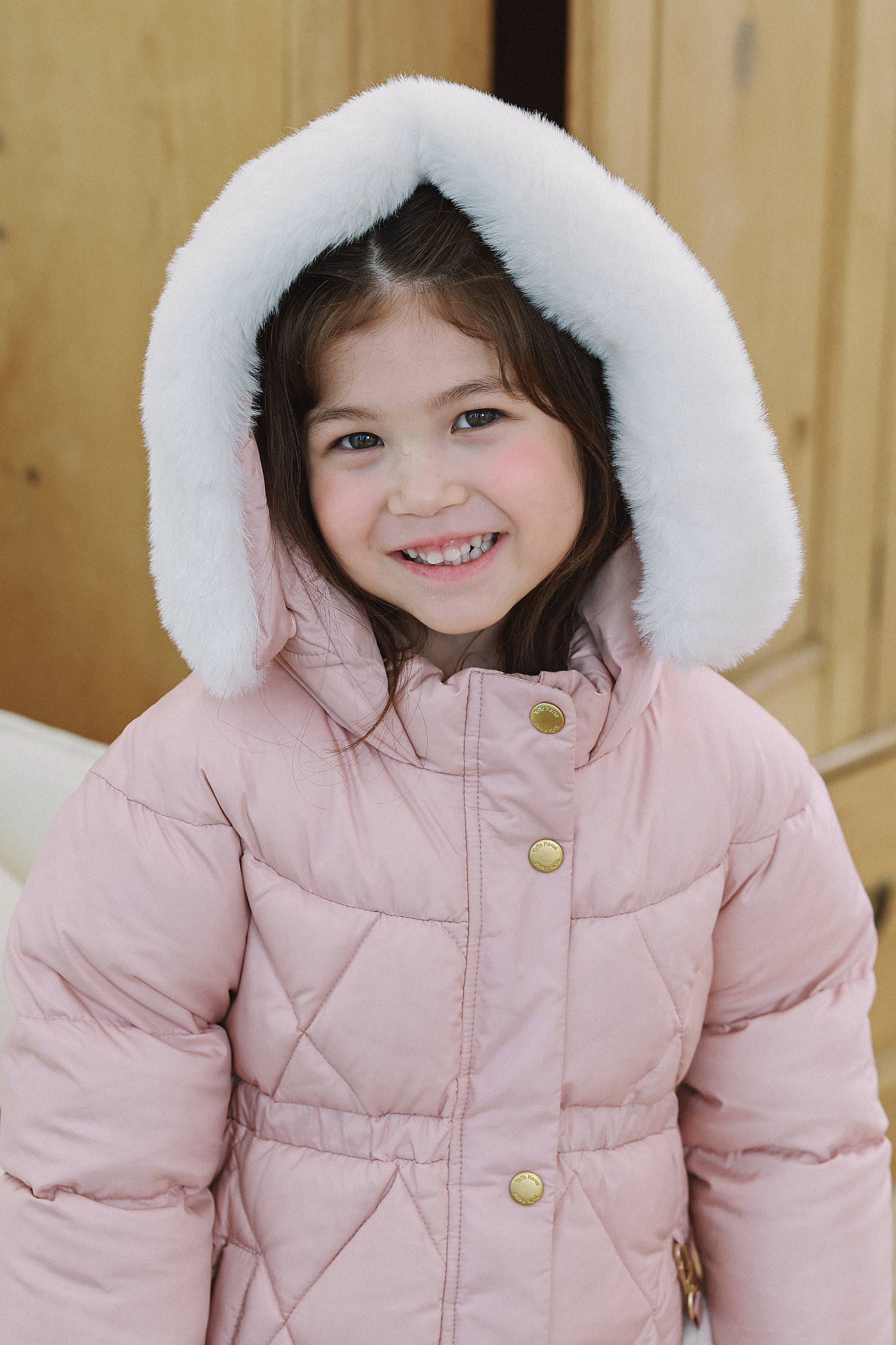 Diamond Full Length Down Puffer Jacket-Puffer Jacket - Kids-ToTo Heros-ToTo Heros l Premium Children's Clothing
