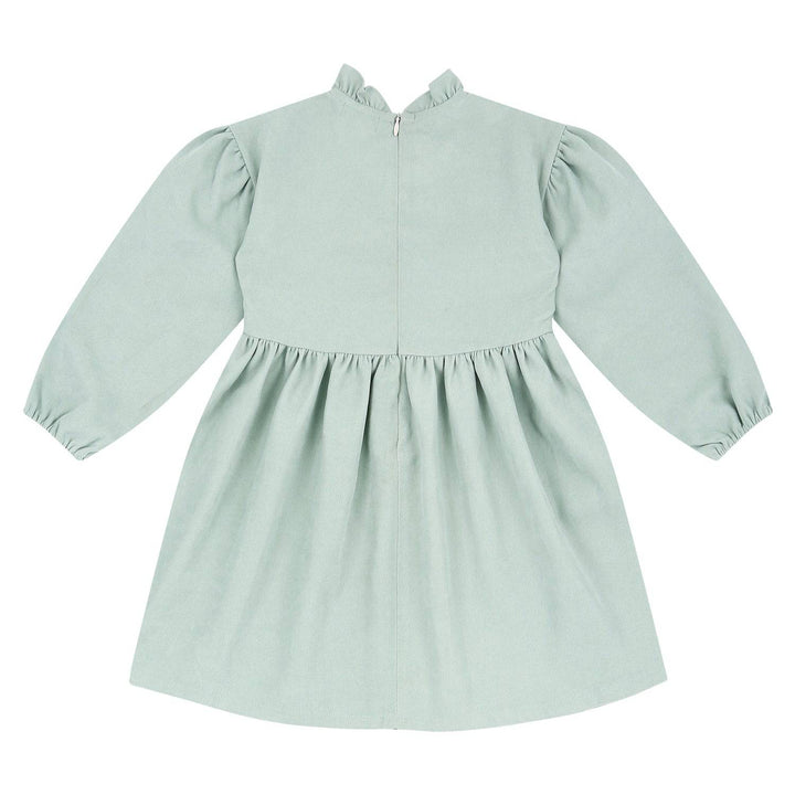 Dorothy Ruffled Neck Dress & Suspender Skirt Set - Mint-Dress - Kids-ToTo Heros-ToTo Heros l Premium Children&#x27;s Clothing