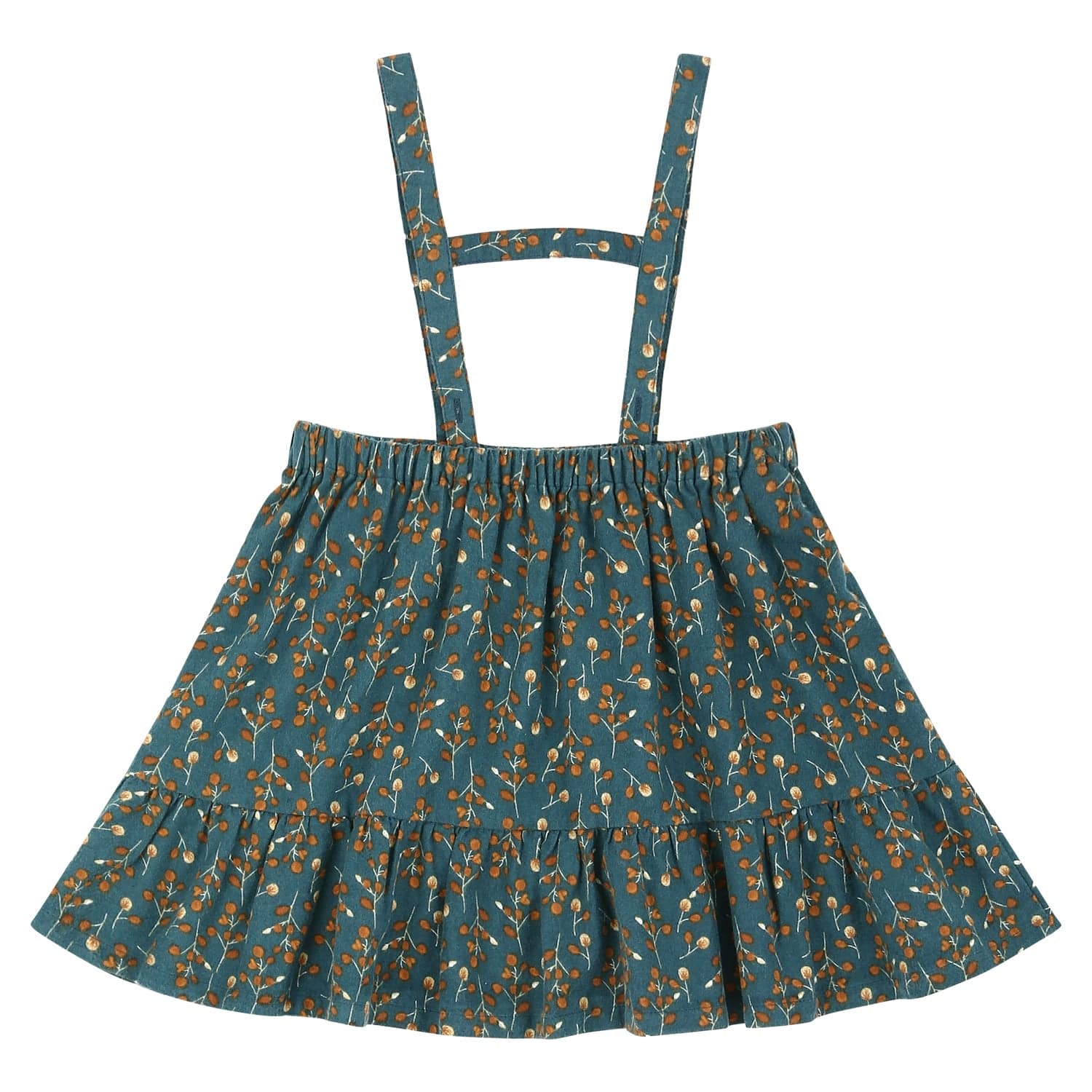 Dorothy Ruffled Neck Dress & Suspender Skirt Set - Mint-Dress - Kids-ToTo Heros-ToTo Heros l Premium Children&#x27;s Clothing