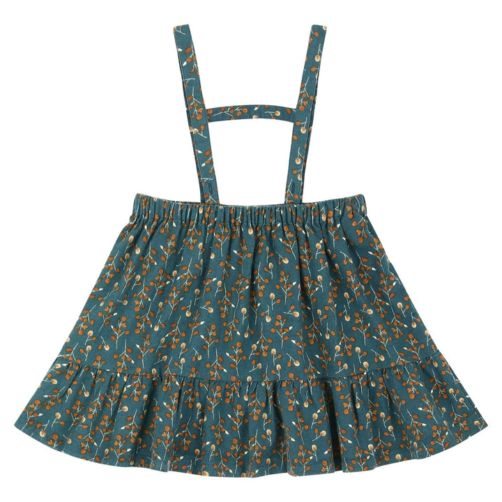 Dorothy Ruffled Neck Dress & Suspender Skirt Set - Mint-Dress - Kids-ToTo Heros-ToTo Heros l Premium Children&#x27;s Clothing