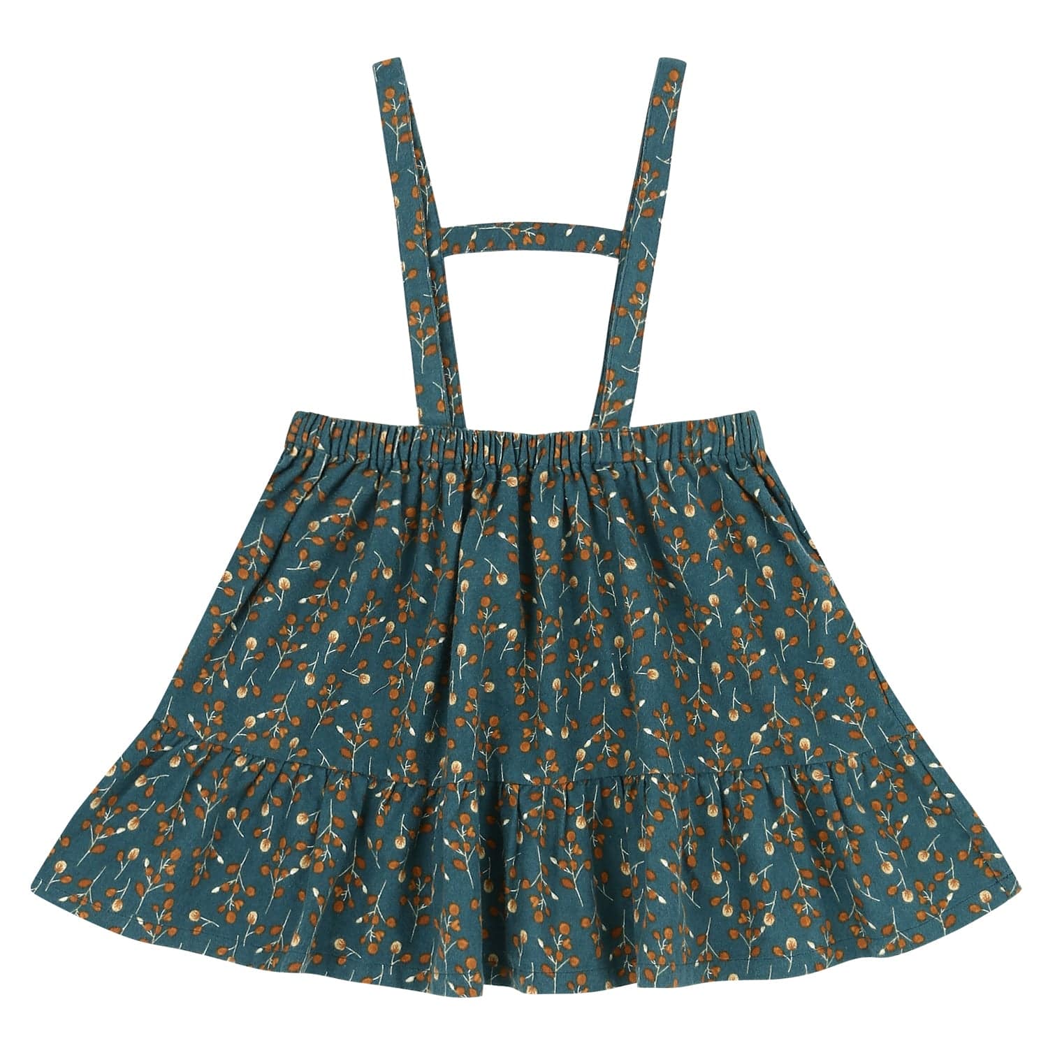 Dorothy Ruffled Neck Dress & Suspender Skirt Set - Mint-Dress - Kids-ToTo Heros-ToTo Heros l Premium Children&#x27;s Clothing