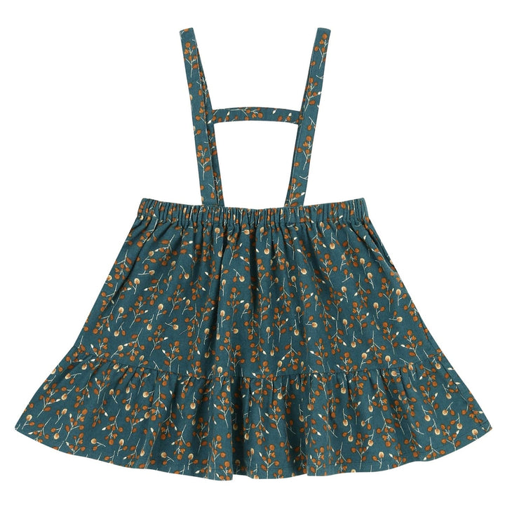 Dorothy Ruffled Neck Dress & Suspender Skirt Set - Mint-Dress - Kids-ToTo Heros-ToTo Heros l Premium Children&#x27;s Clothing