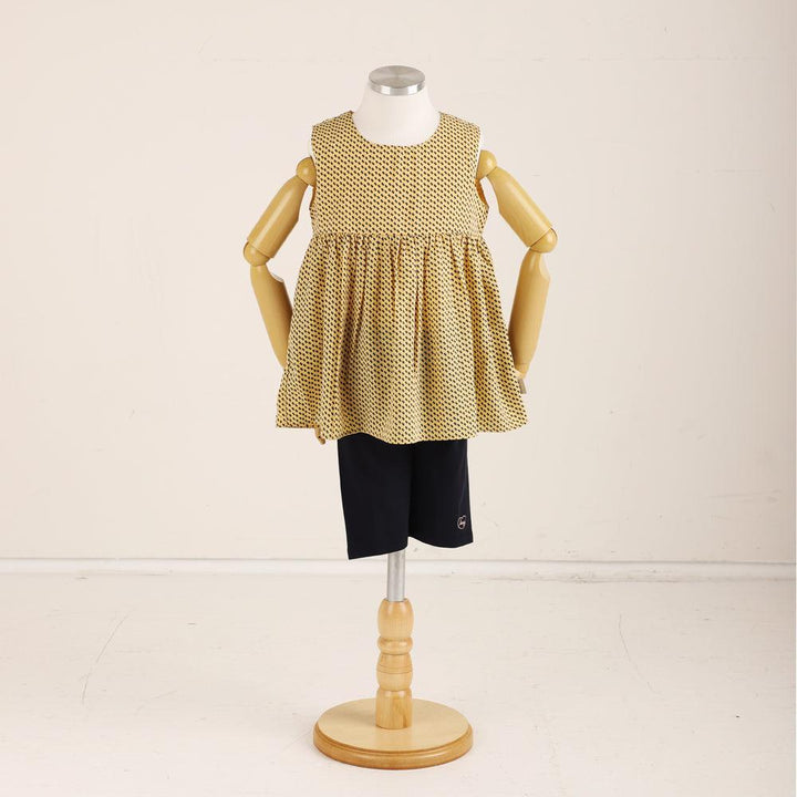Dotted Print Tank Blouse-Blouse - Kids-ToTo Heros-