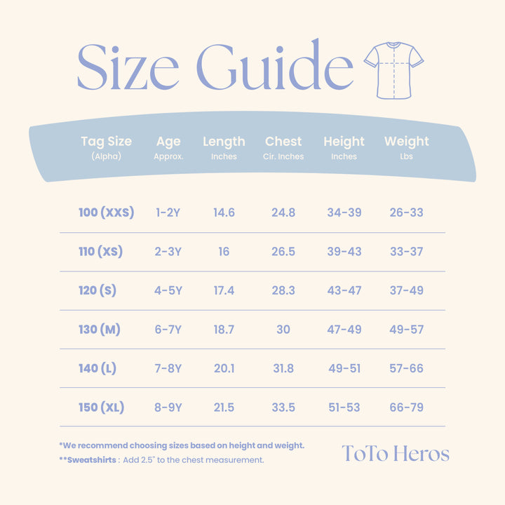 Embroidery Contrast Stitch Fleeced Sweatshirt-Sweatshirt - Kids-ToTo Heros-ToTo Heros l Premium Children&#x27;s Clothing