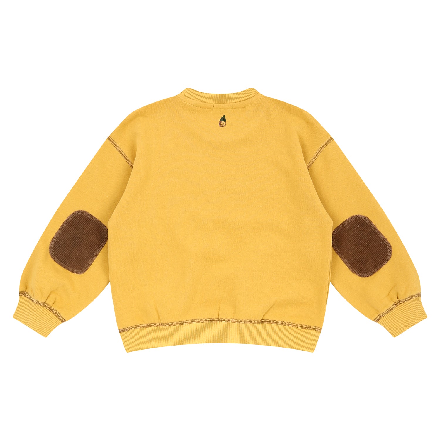 Embroidery Contrast Stitch Fleeced Sweatshirt-Sweatshirt - Kids-ToTo Heros-ToTo Heros l Premium Children&#x27;s Clothing