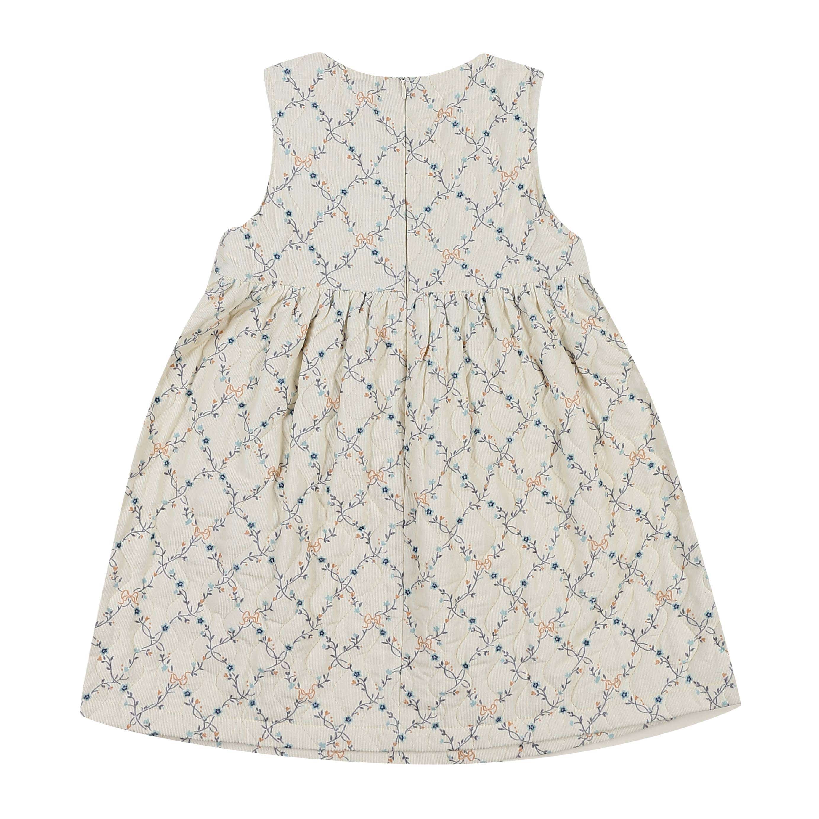Erika Quilted Dress-Dress - Kids-ToTo Heros-ToTo Heros l Premium Children&#x27;s Clothing