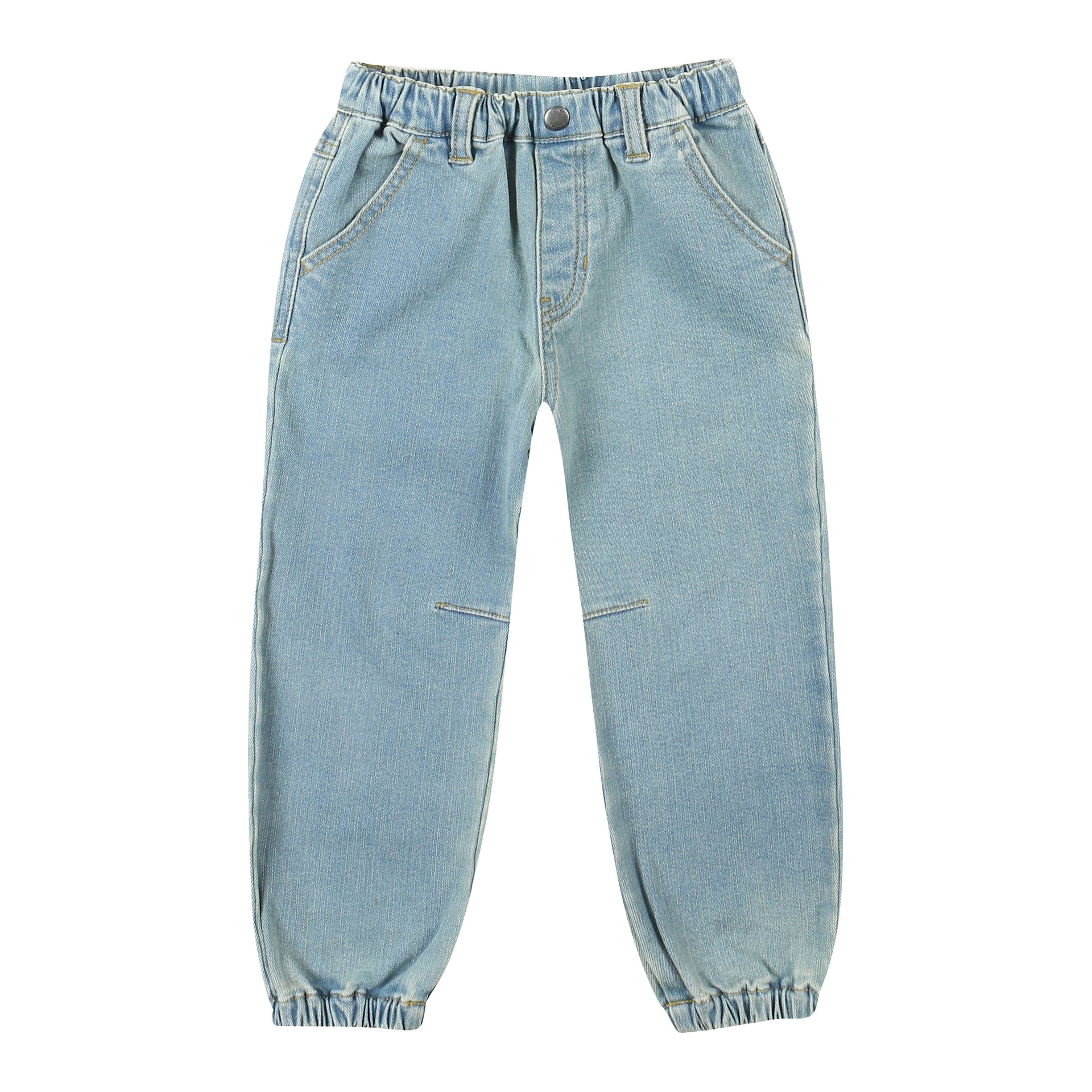 Erin Baggy Washed Denim Pants-Pants - Kids-ToTo Heros-ToTo Heros l Premium Children&#x27;s Clothing