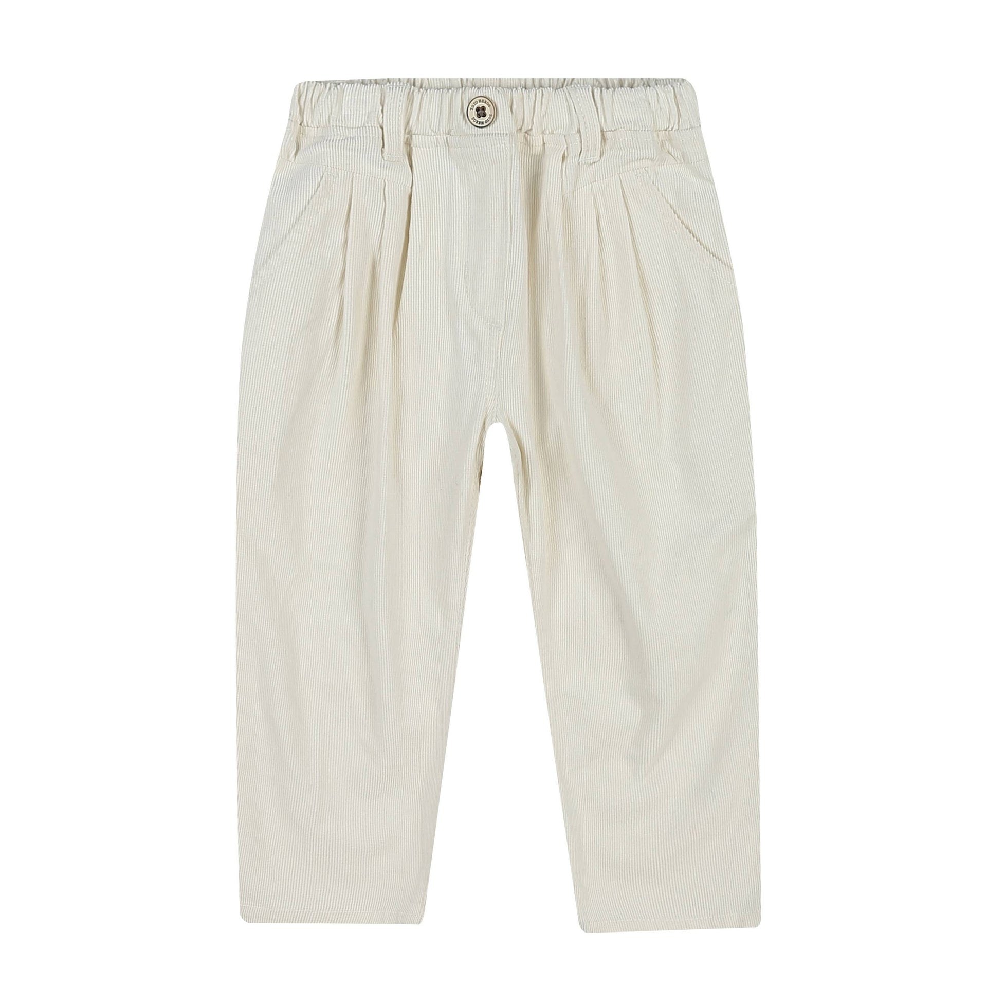 Evelyn Baggy Fit Corduroy Pants-Pants - Kids-ToTo Heros-ToTo Heros l Premium Children&#x27;s Clothing