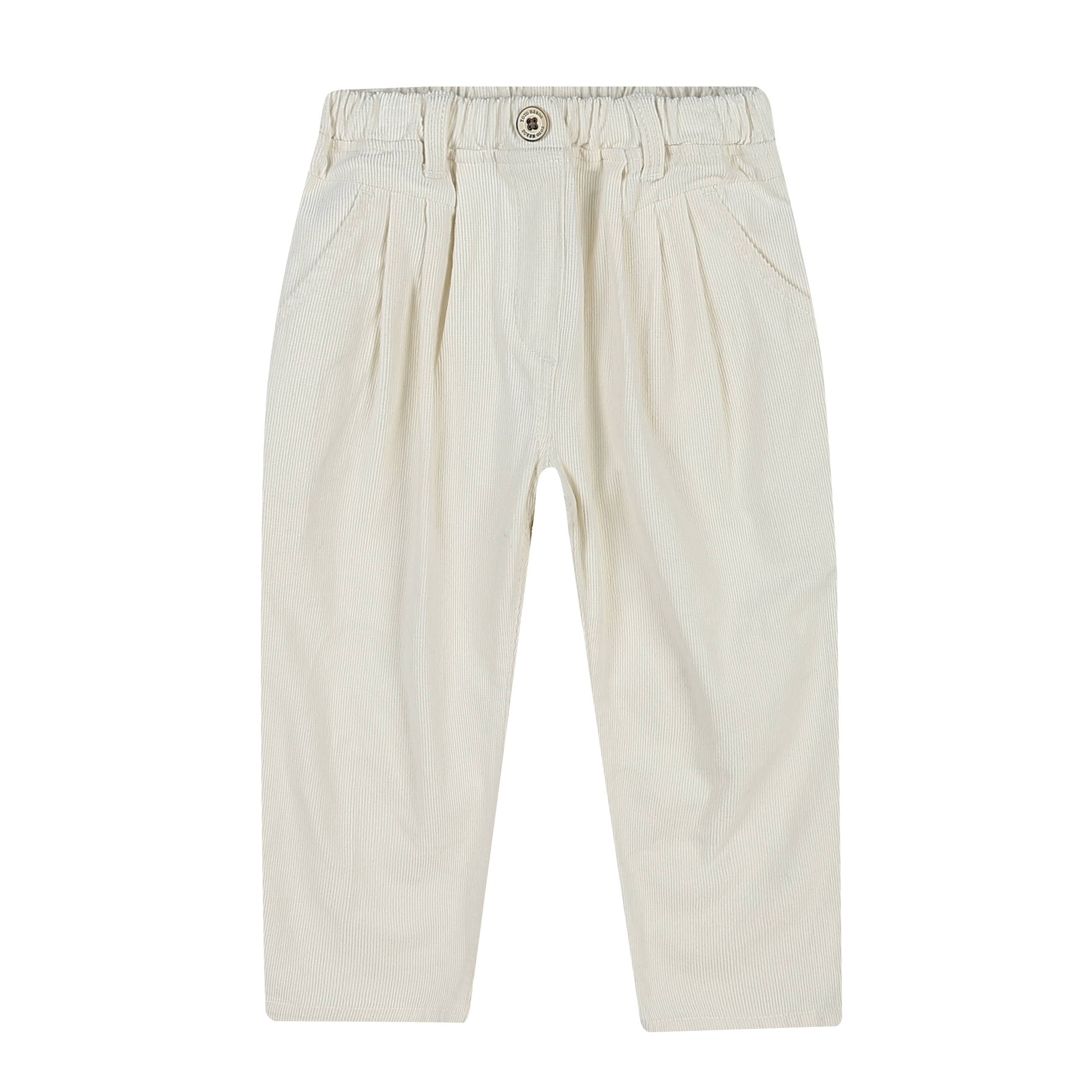 Evelyn Baggy Fit Corduroy Pants-Pants - Kids-ToTo Heros-ToTo Heros l Premium Children&#x27;s Clothing