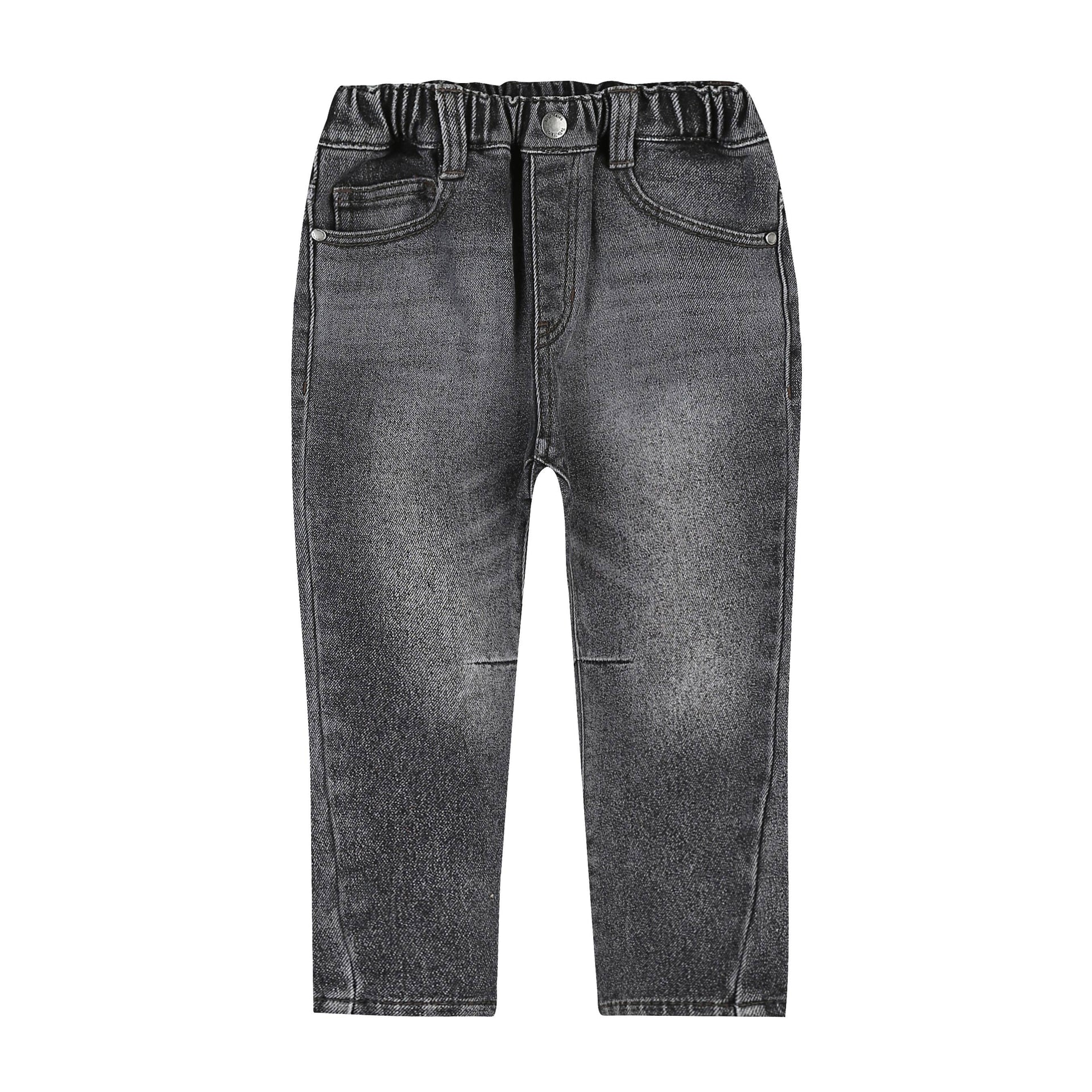 Ever Baggy Fit Fleece Denim Pants-Jeans - Kids-ToTo Heros-ToTo Heros l Premium Children&#x27;s Clothing