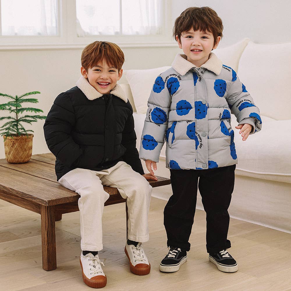 Felix Collared Padded Jacket-Puffer Jacket - Kids-ToTo Heros-ToTo Heros l Premium Children's Clothing