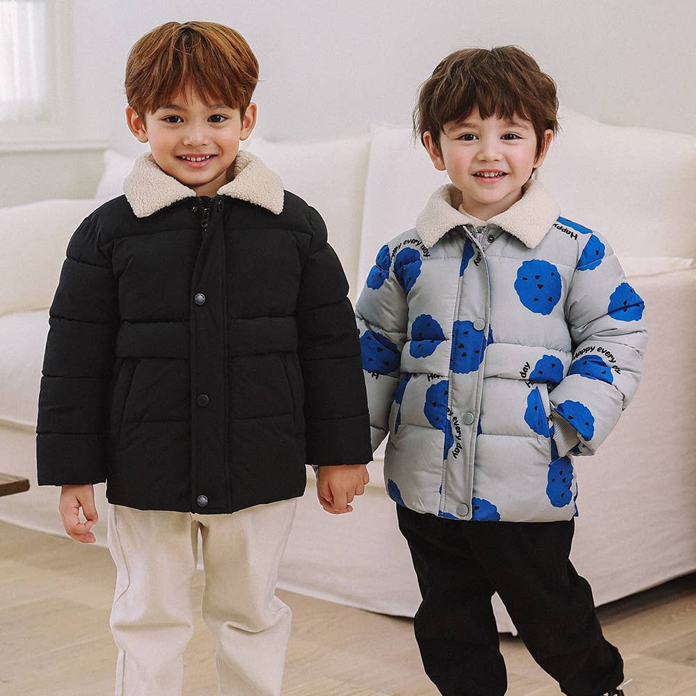 Felix Collared Padded Jacket-Puffer Jacket - Kids-ToTo Heros-ToTo Heros l Premium Children's Clothing