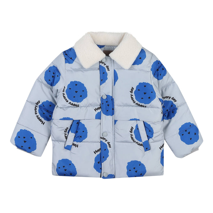 Felix Collared Padded Jacket-Puffer Jacket - Kids-ToTo Heros-Blue-XXS-ToTo Heros l Premium Children's Clothing