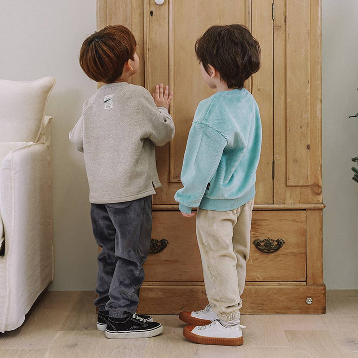 Frank Velvet Corduroy Jogger Pants-Pants - Kids-ToTo Heros-ToTo Heros l Premium Children&#x27;s Clothing