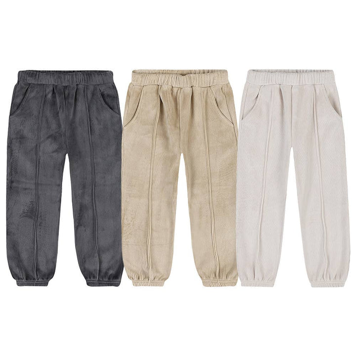 Frank Velvet Corduroy Jogger Pants-Pants - Kids-ToTo Heros-ToTo Heros l Premium Children&#x27;s Clothing