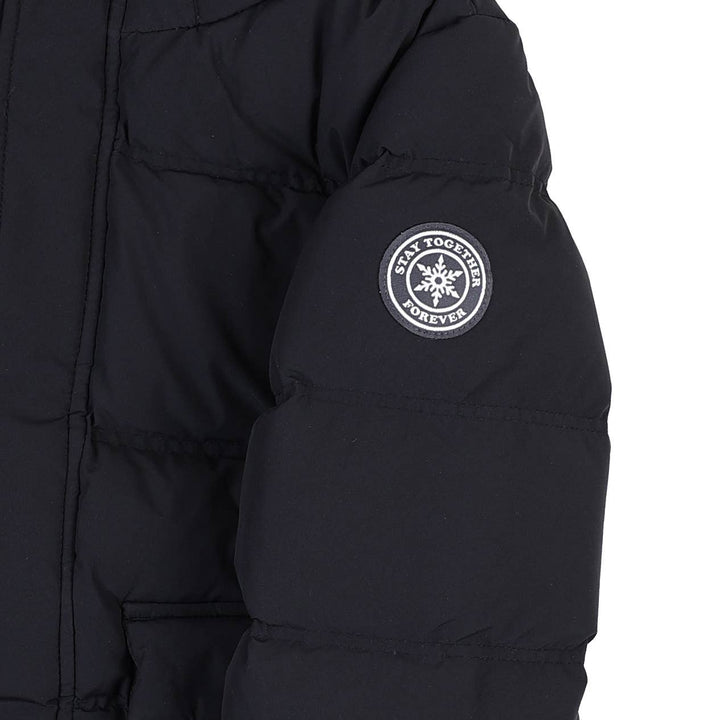 Full Length Down Puffer Jacket with Detachable Hood-Puffer Jacket - Kids-ToTo Heros-ToTo Heros l Premium Children's Clothing