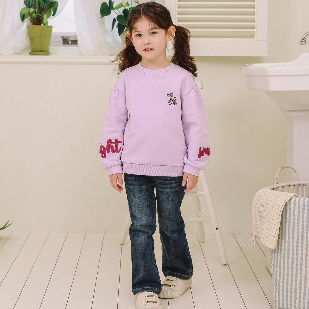 Gisele Boot Cut Fleeced Denim Pants-Jeans - Kids-ToTo Heros-ToTo Heros l Premium Children&#x27;s Clothing