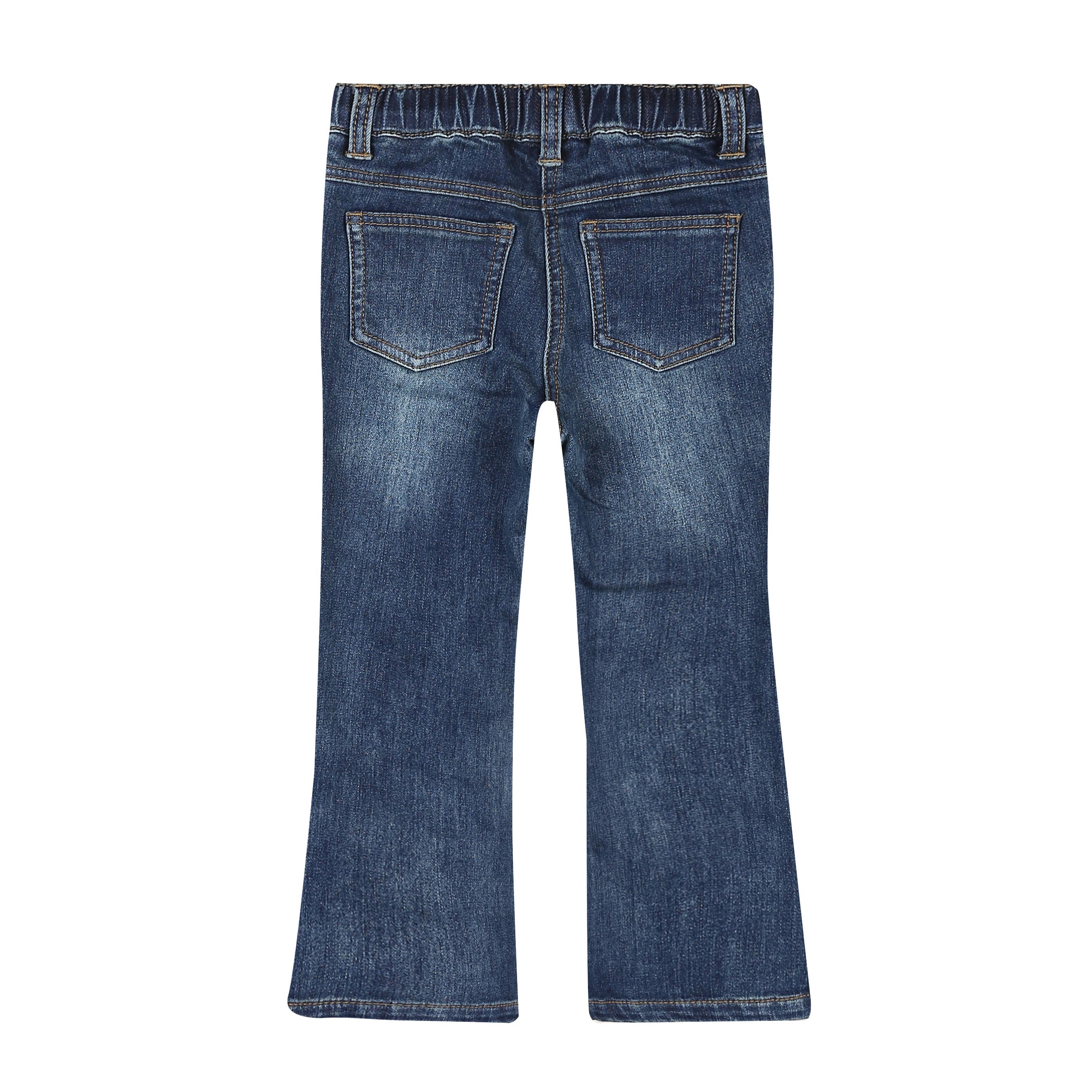 Gisele Boot Cut Fleeced Denim Pants-Jeans - Kids-ToTo Heros-ToTo Heros l Premium Children&#x27;s Clothing