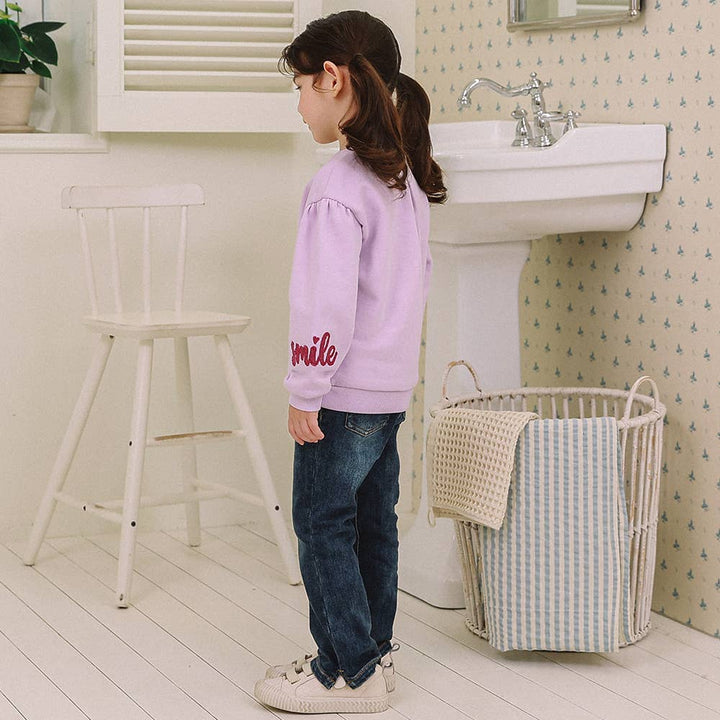 Gisele Boot Cut Fleeced Denim Pants-Jeans - Kids-ToTo Heros-ToTo Heros l Premium Children&#x27;s Clothing