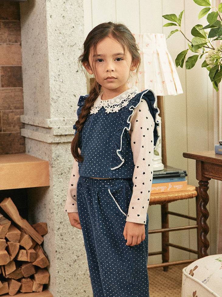 Hanni Corduroy Vest Top & Pants Set-Top & Pant Set - Kids-ToTo Heros-ToTo Heros l Premium Children&#x27;s Clothing