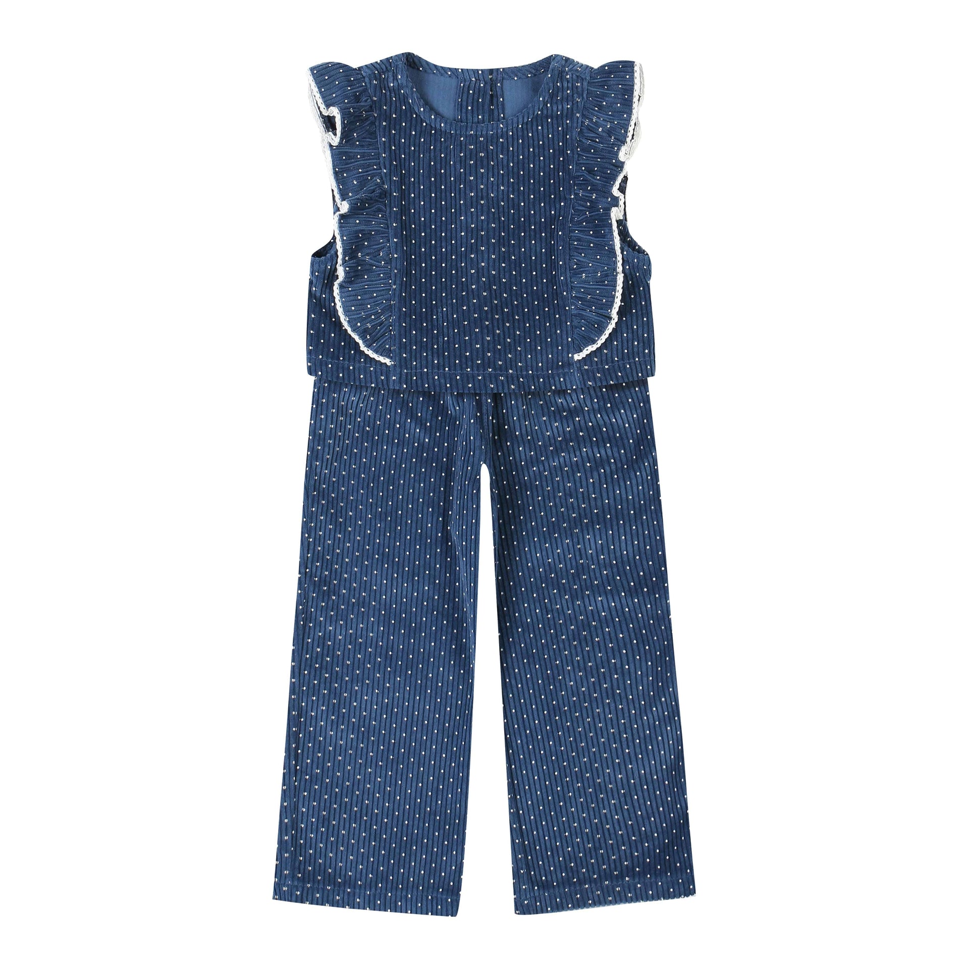 Hanni Corduroy Vest Top & Pants Set-Top & Pant Set - Kids-ToTo Heros-ToTo Heros l Premium Children&#x27;s Clothing