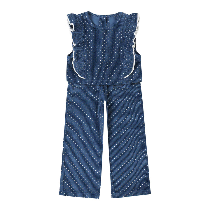 Hanni Corduroy Vest Top & Pants Set-Top & Pant Set - Kids-ToTo Heros-ToTo Heros l Premium Children&#x27;s Clothing