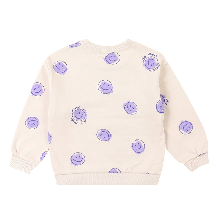 Happy Day Print Sweatshirt-Sweatshirt - Kids-ToTo Heros-ToTo Heros l Premium Children&#x27;s Clothing