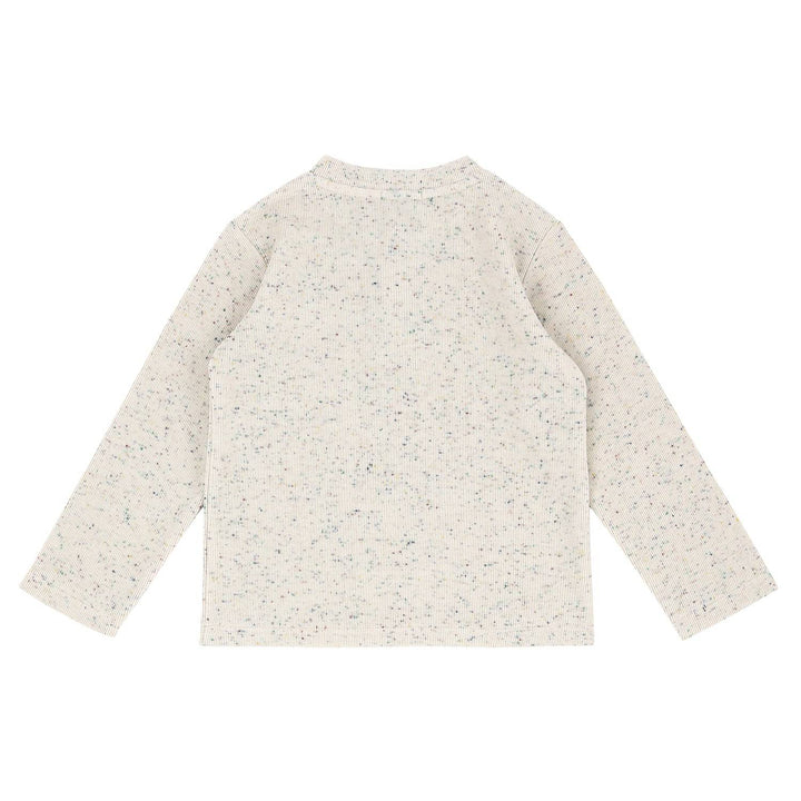 Henley Speckle T-Shirt-T-Shirt - Kids-ToTo Heros-ToTo Heros l Premium Children&#x27;s Clothing