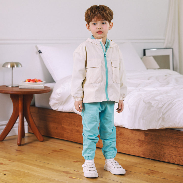 Hunter Hooded Jacket-Jacket - Kids-ToTo Heros-ToTo Heros l Premium Children&#x27;s Clothing
