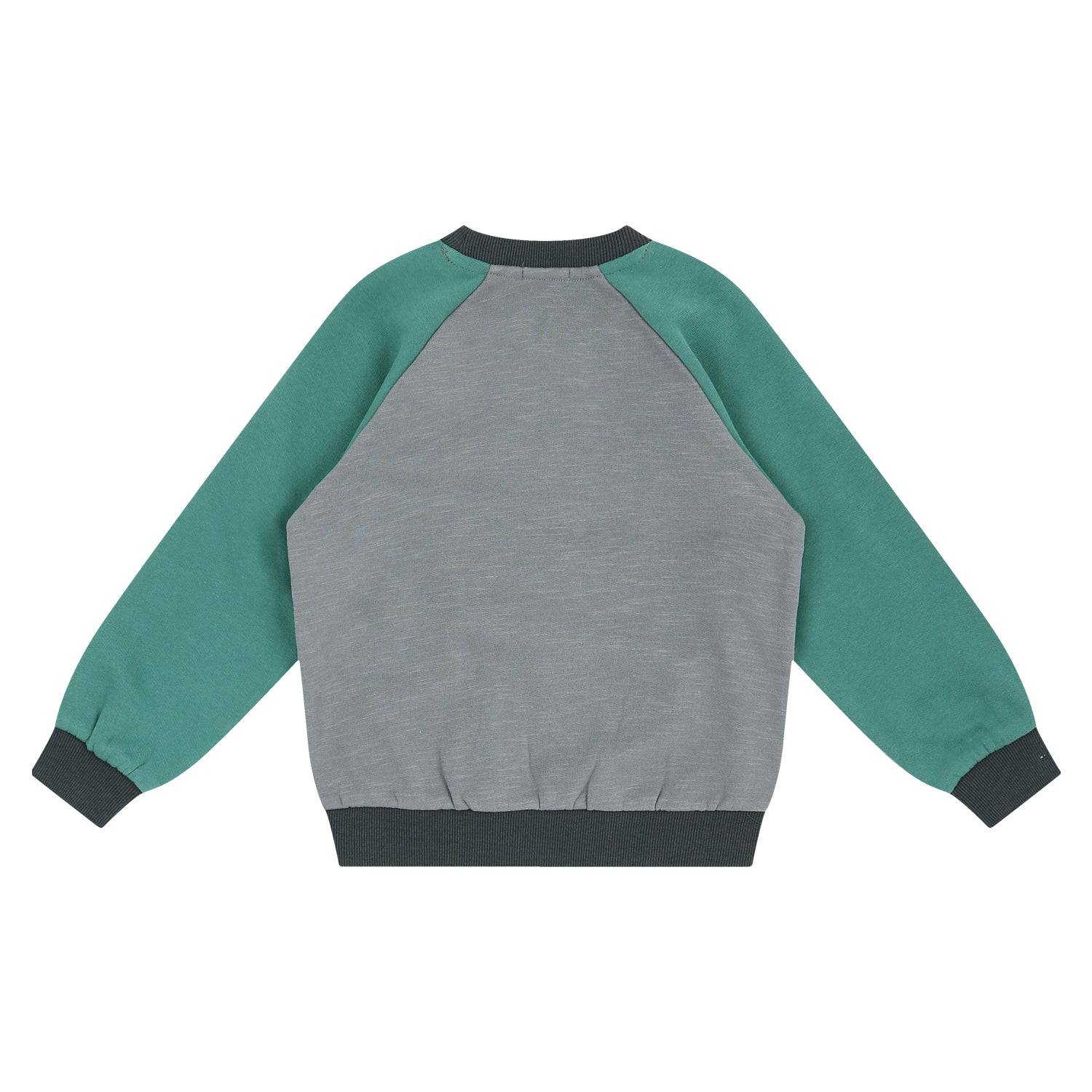 Lucky Raglan Fleeced Pullover Sweatshirt - ToTo Heros l Premium Children's Clothing