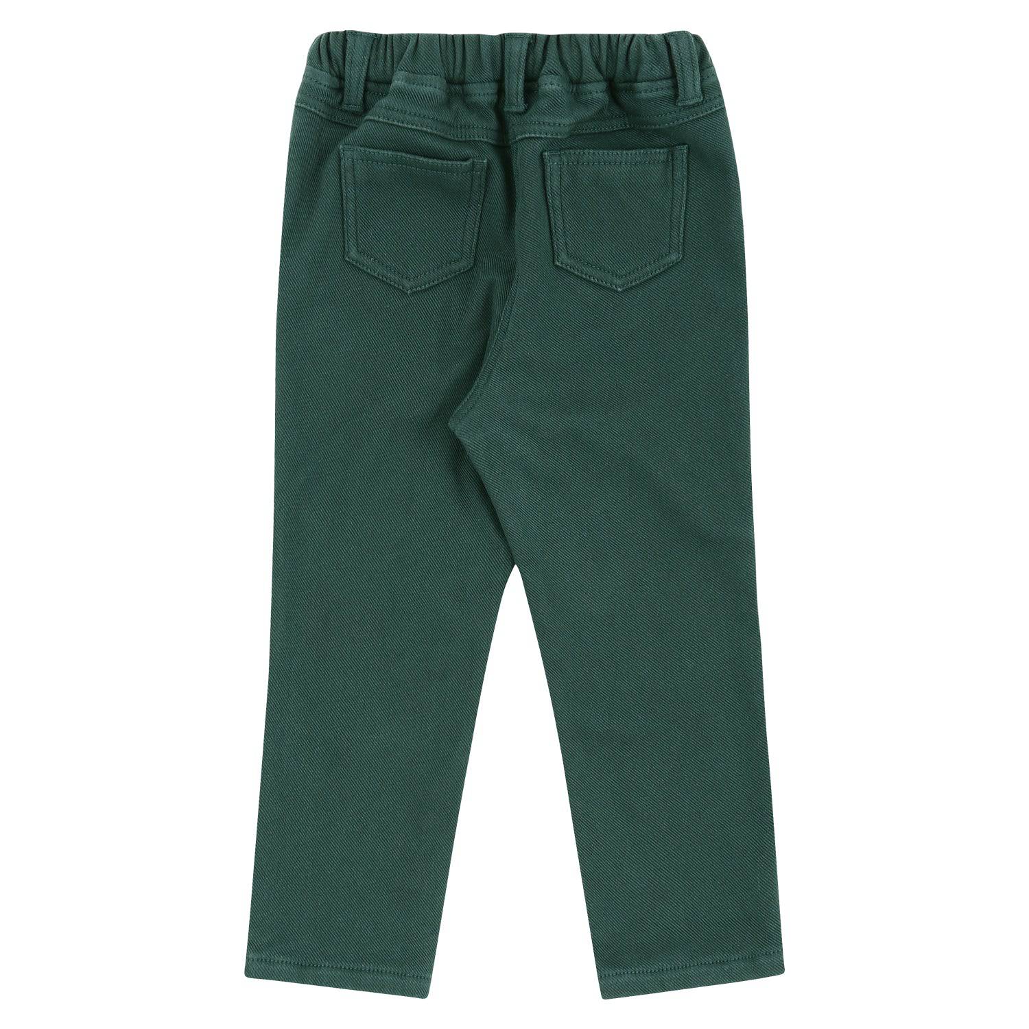 Fur Lined Straight Pull On Pants - ToTo Heros l Premium Children's Clothing