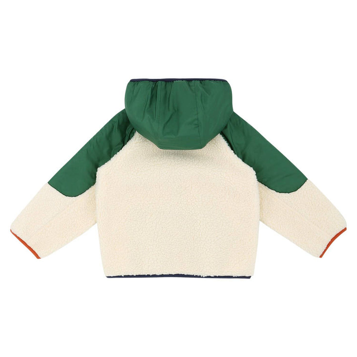 Color Contrast Fleece Hooded Jacket - ToTo Heros l Premium Children's Clothing