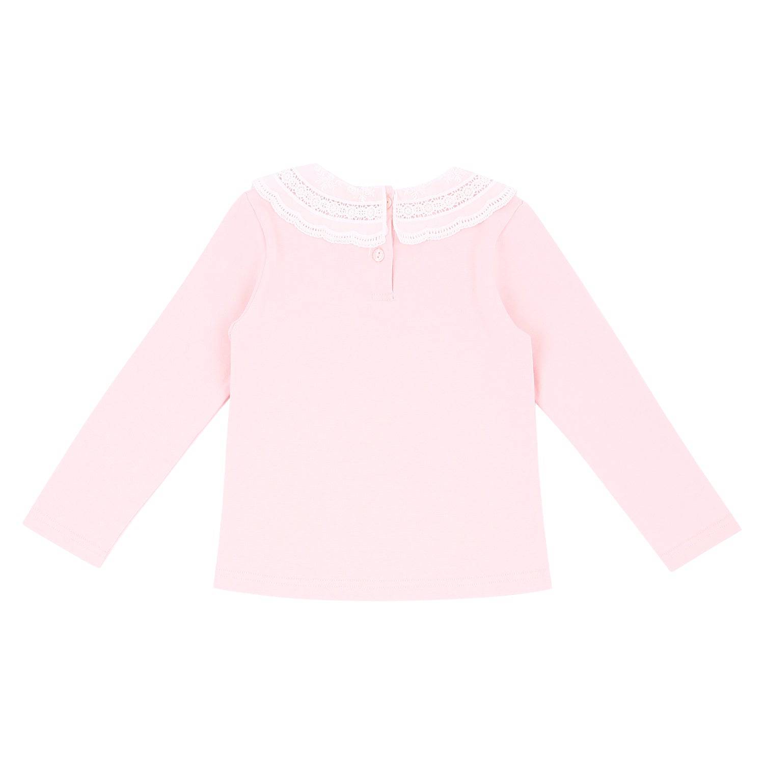 Lace Collared Long Sleeve T-Shirt - ToTo Heros l Premium Children's Clothing