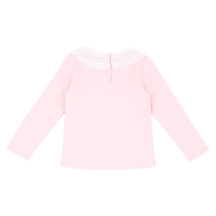 Lace Collared Long Sleeve T-Shirt - ToTo Heros l Premium Children's Clothing