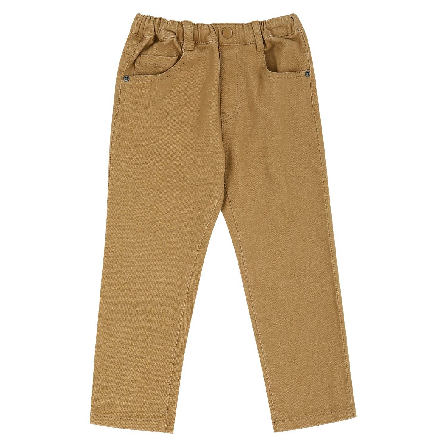 David Stretch Cotton Pull-On Pants - ToTo Heros l Premium Children's Clothing