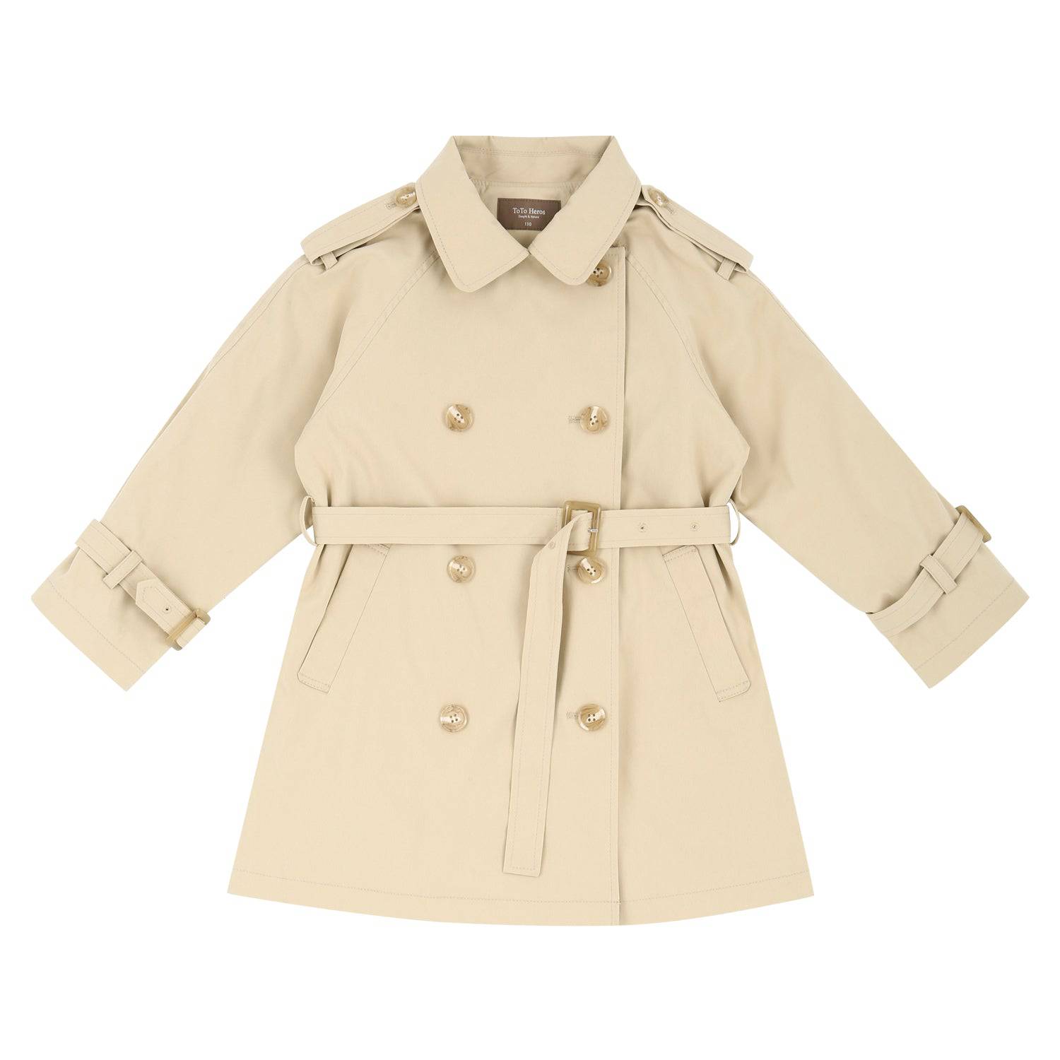 Double Trench Coat - ToTo Heros l Premium Children's Clothing