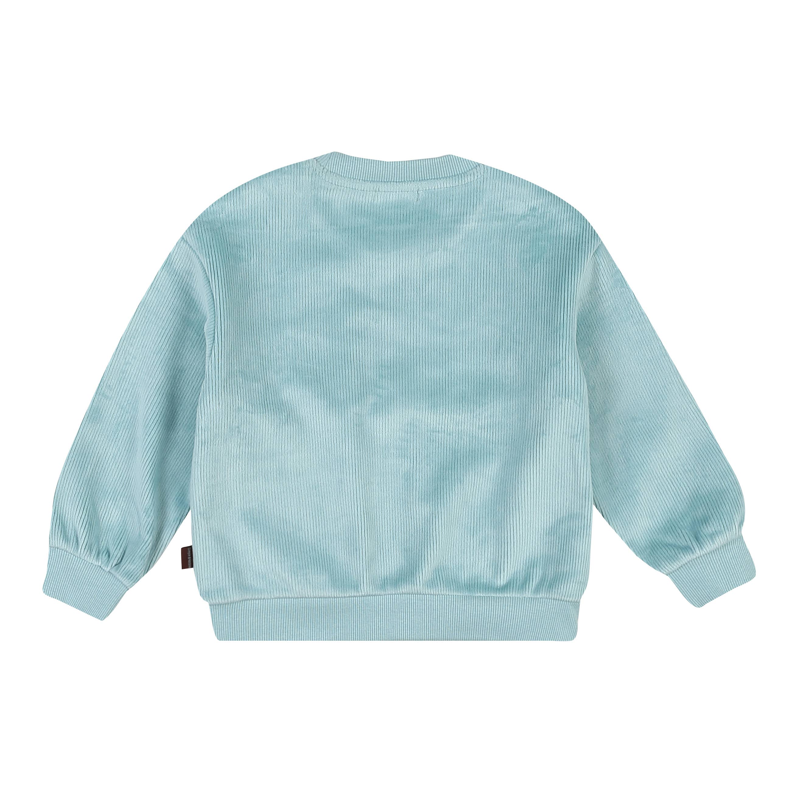 Ian Embroidery Patch Velvet Corduroy Sweatshirt-Sweatshirt - Kids-ToTo Heros-ToTo Heros l Premium Children&#x27;s Clothing