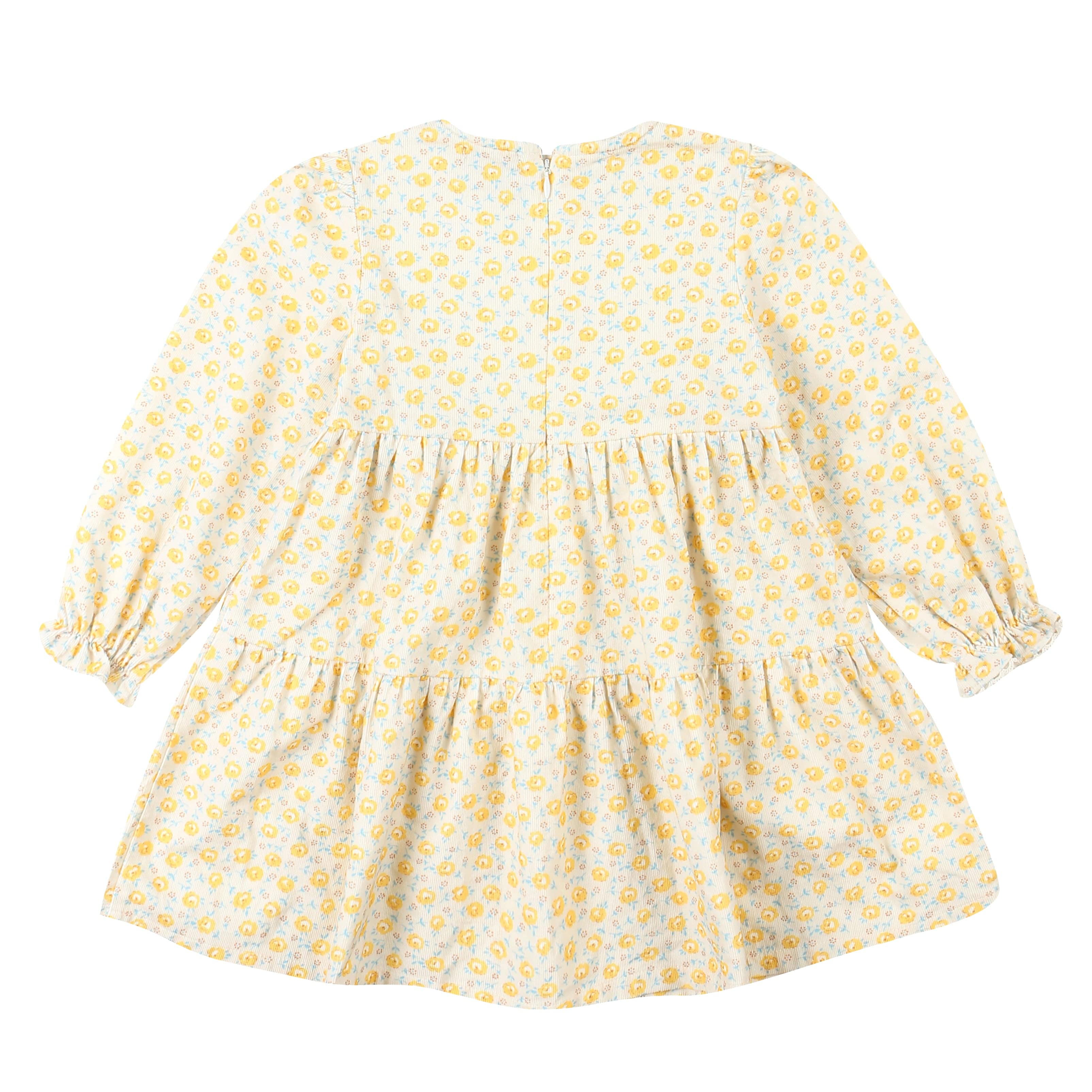 Janey Layered Jacquard Vest Front Dress-Dress - Kids-ToTo Heros-ToTo Heros l Premium Children&#x27;s Clothing
