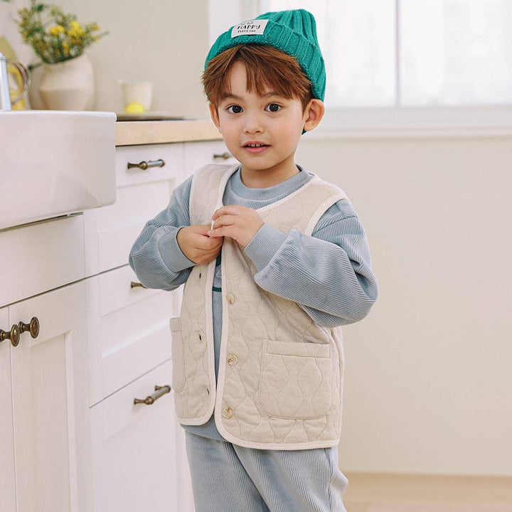 Jerry Lightweight Quilted Vest-Outerwear Vest - Kids-ToTo Heros-ToTo Heros l Premium Children&#x27;s Clothing