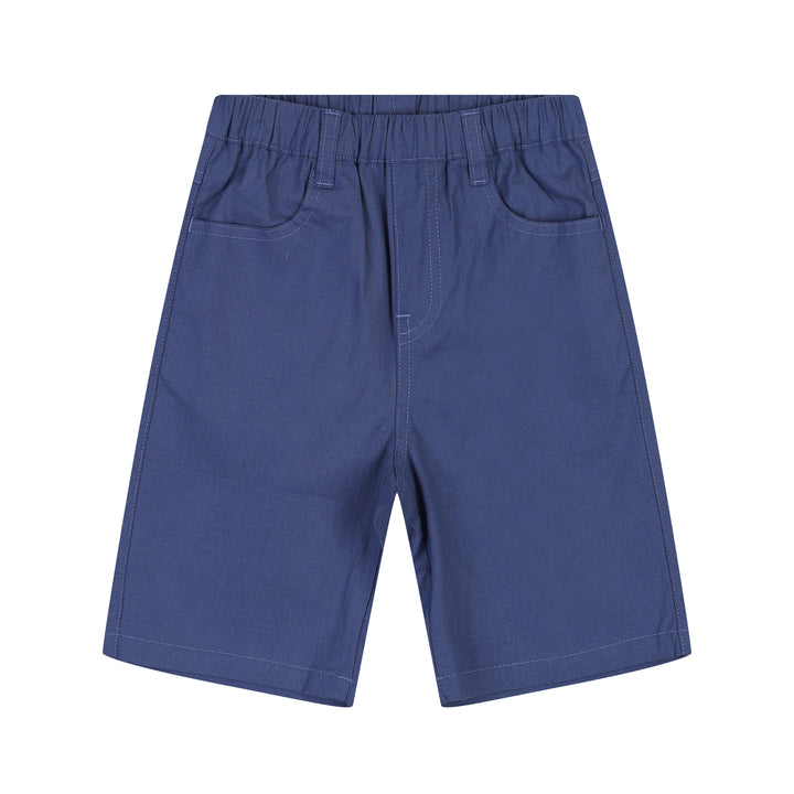 Jess Straight Fit Linen Blend Bermuda Pull-On Shorts-Pants - Kids-ToTo Heros-