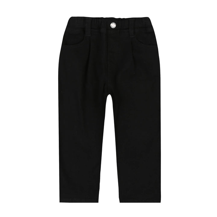 Joshua Fleeced Baggy Pants-Pants - Kids-ToTo Heros-Black-XXS-ToTo Heros l Premium Children&#x27;s Clothing