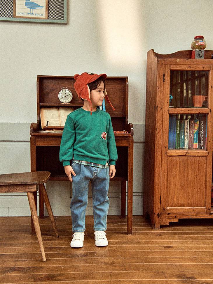 Layered Fleeced Pullover Sweatshirt-Sweatshirt - Kids-ToTo Heros-ToTo Heros l Premium Children&#x27;s Clothing