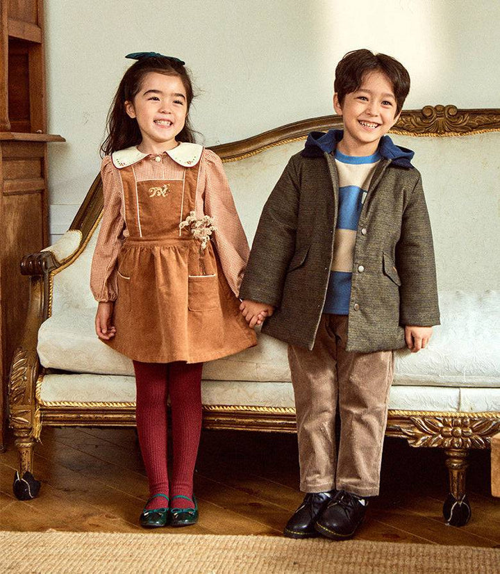 Leo Padded Coat with Detachable Hood-Coat - Kids-ToTo Heros-ToTo Heros l Premium Children's Clothing