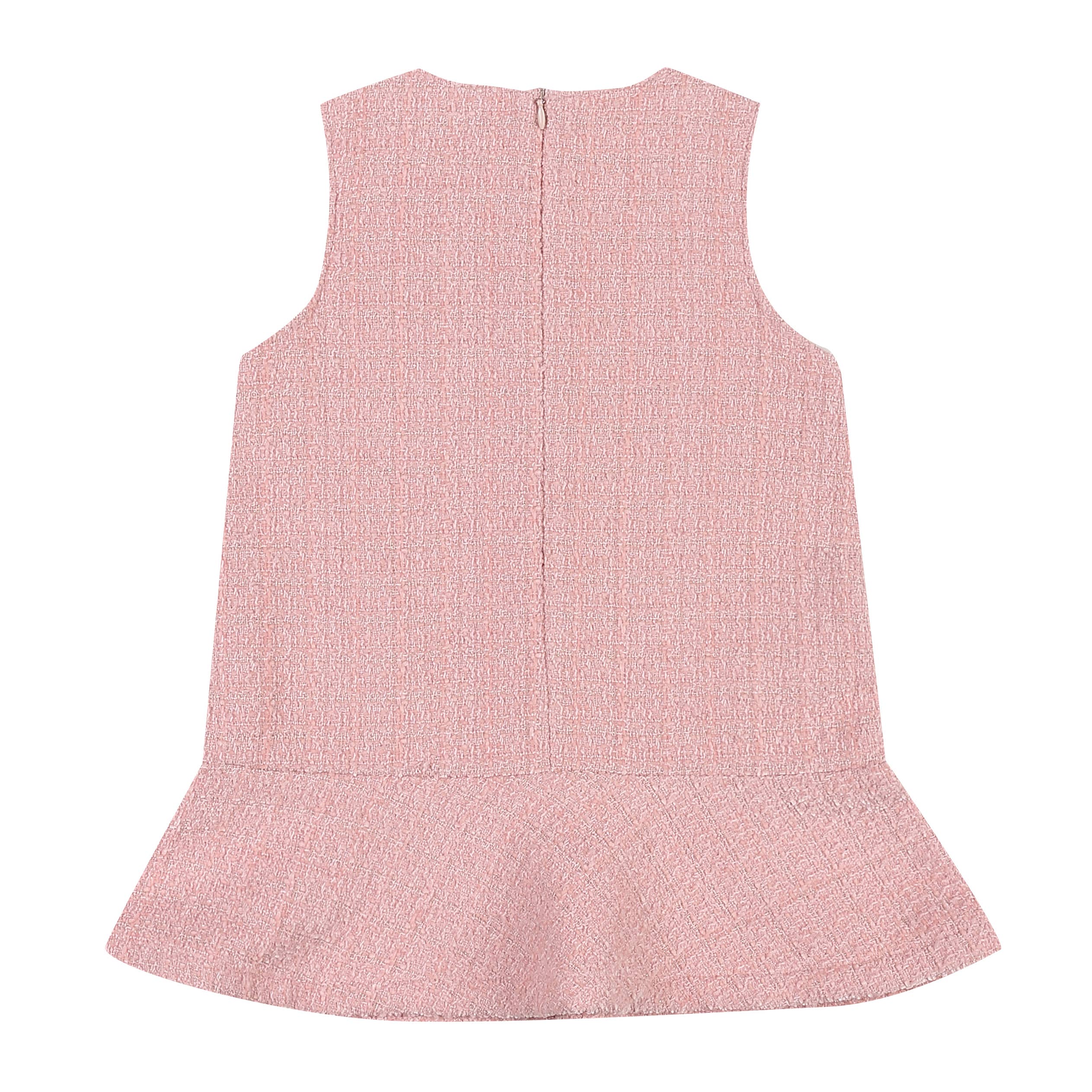 Liv Tweed Dress-Dress - Kids-ToTo Heros-ToTo Heros l Premium Children&#x27;s Clothing