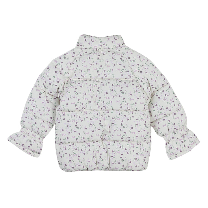 Lucia Neck Warmer Padded Jacket-Puffer Jacket - Kids-ToTo Heros-ToTo Heros l Premium Children's Clothing